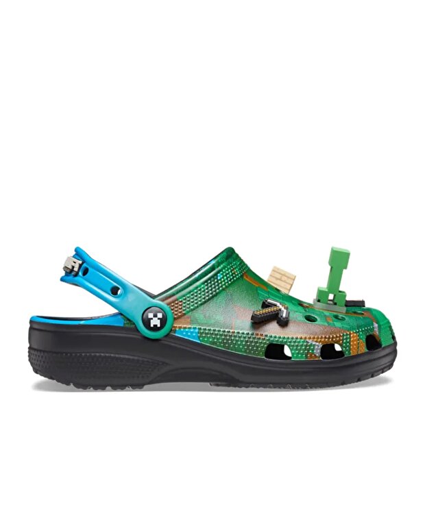 Unisex шлепки Crocs Classic Minecraft Clog
