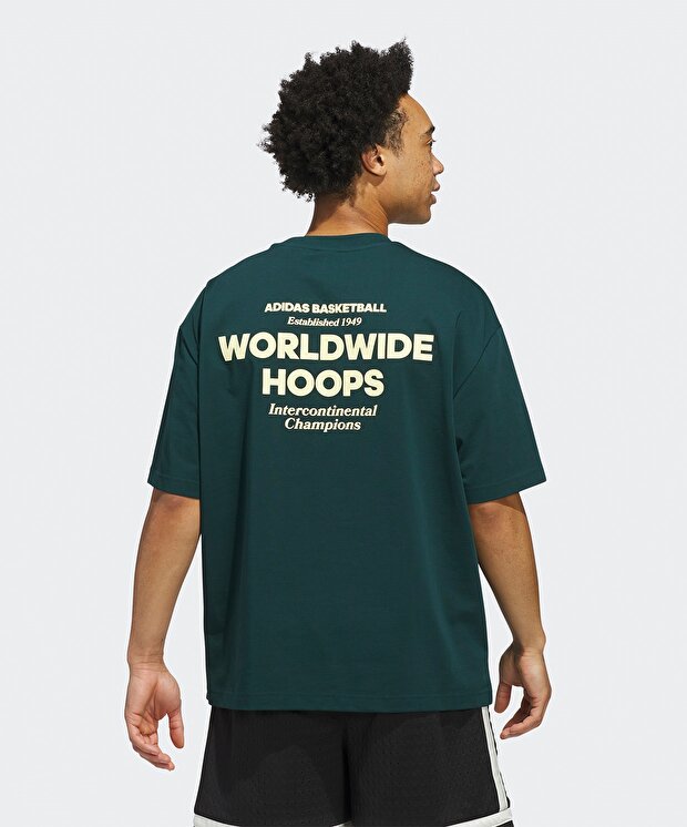 Мужская футболка adidas Worldwide Hoops GFX