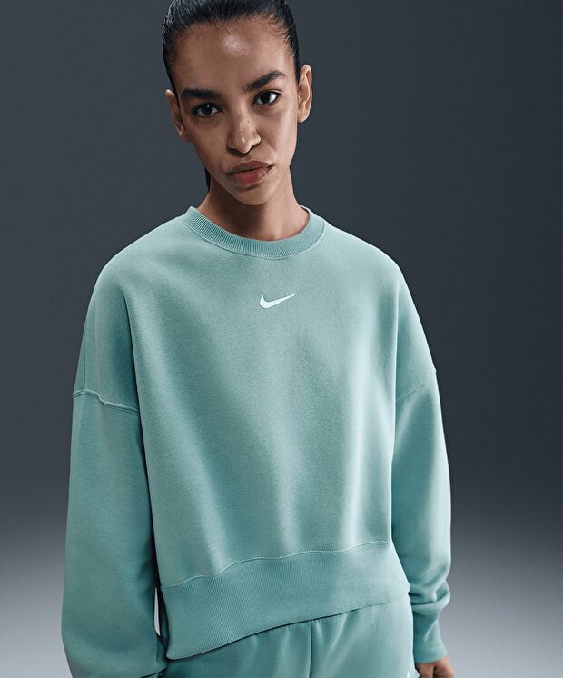 Женский свитшот Nike Sportswear Phoenix Fleece Over-Oversized Crew-Neck