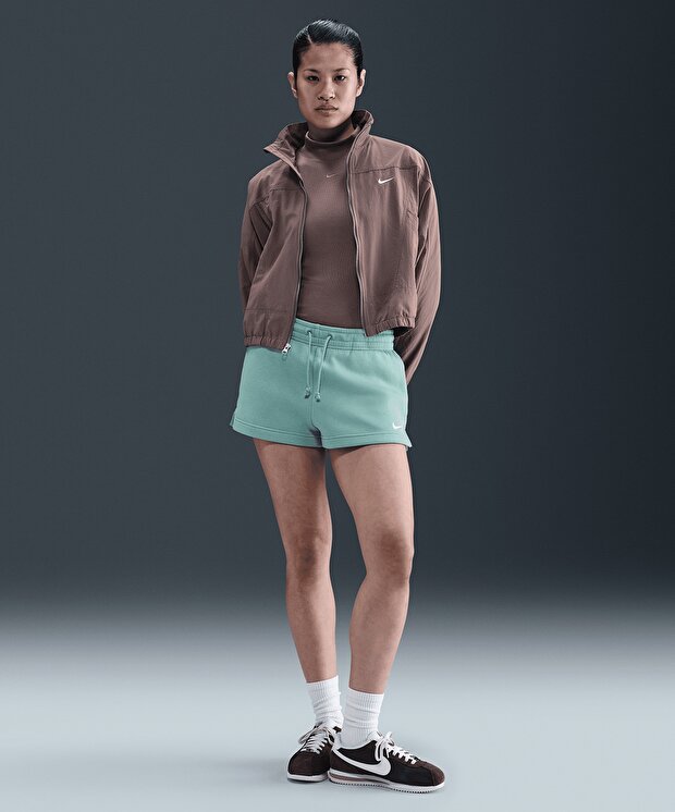 Женские шорты Nike Sportswear Phoenix Fleece Mid-Rise Shorts