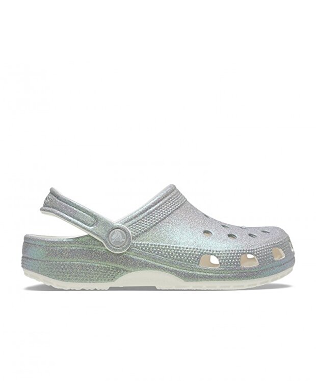 Unisex шлепки Crocs Classic Iridescent Glitter Clog