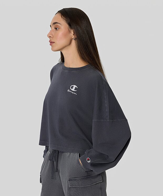 Женский свитшот Champion Icons Plush Wash Long Sleeve
