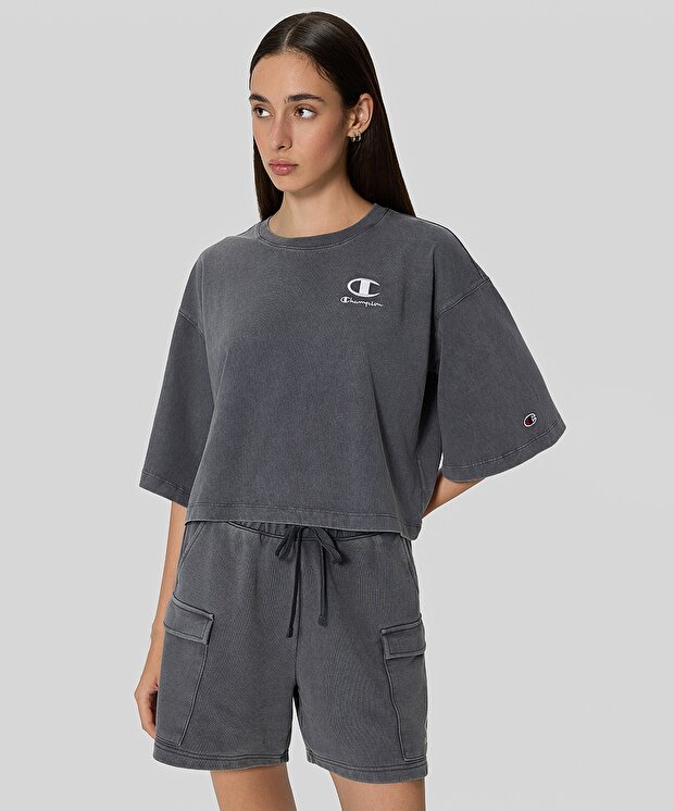 Женская футболка Champion Icons Plush Wash Crewneck