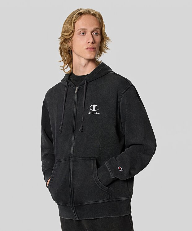 Мужской свитшот Champion Icons Plush Wash Hooded Full Zip