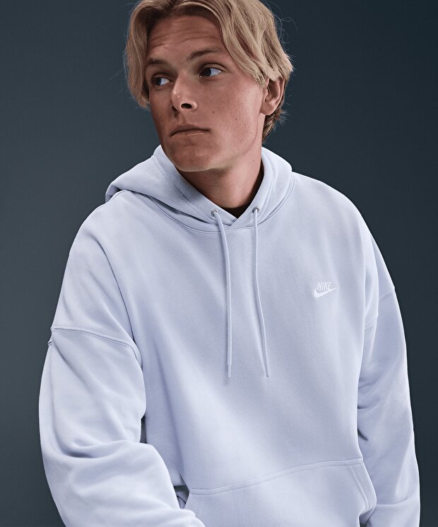 Мужской свитшот Nike Club Fleece Oversized French Terry Pullover Hoodie