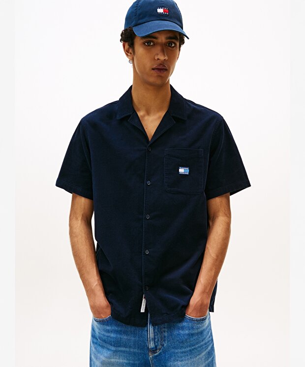 Мужская рубашка Tommy Hilfiger Cord Reg Camp Shirt