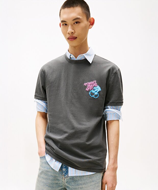 Мужская футболка Tommy Hilfiger Reg Novelty Fair Tee Ext