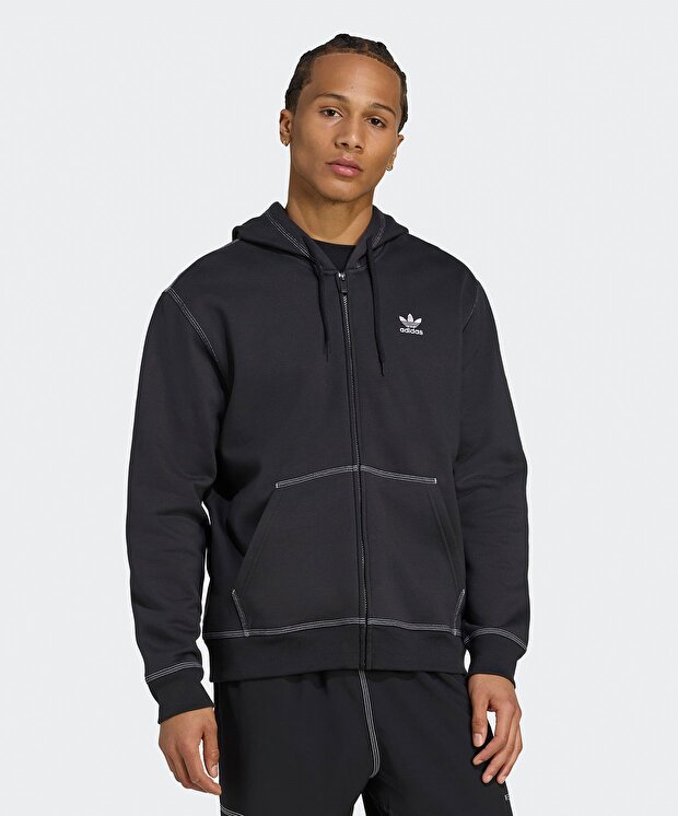 Мужская куртка adidas Essentials Trefoil Full-Zip Hoodie