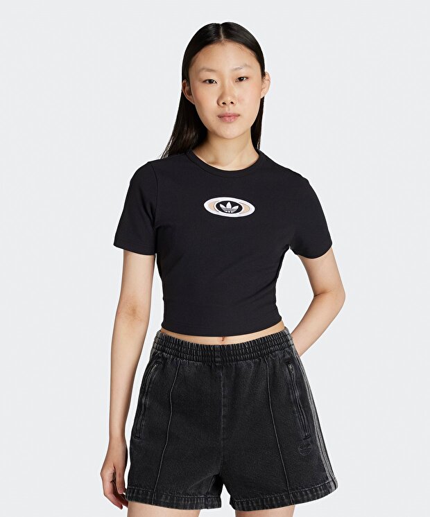 Женская футболка adidas Originals Campus 2000 Back Cut Out Rib
