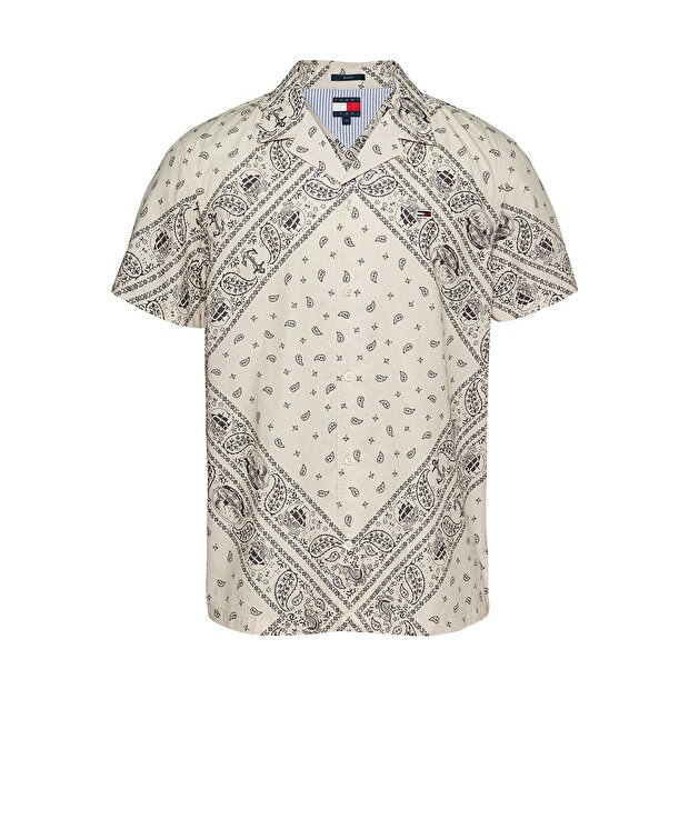 Мужская рубашка Tommy Hilfiger Reg Aop Ss Shirt Ext