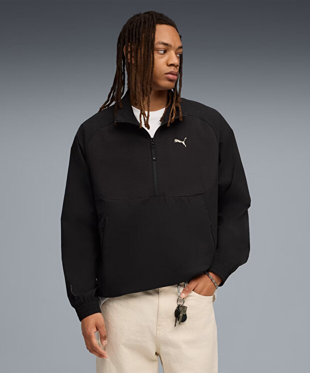 Мужской свитшот Puma Tech Half-Zip Crew