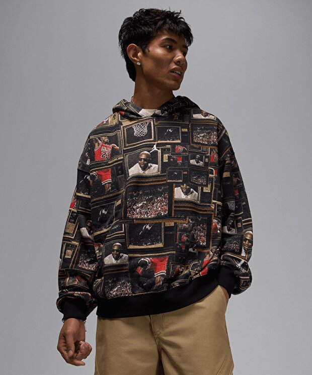 Мужской свитшот Jordan Brooklyn AOP Fleece Pullover