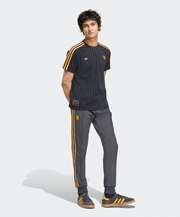Мужские спортивные штаны adidas Manchester United Terrace Icons Track Pants