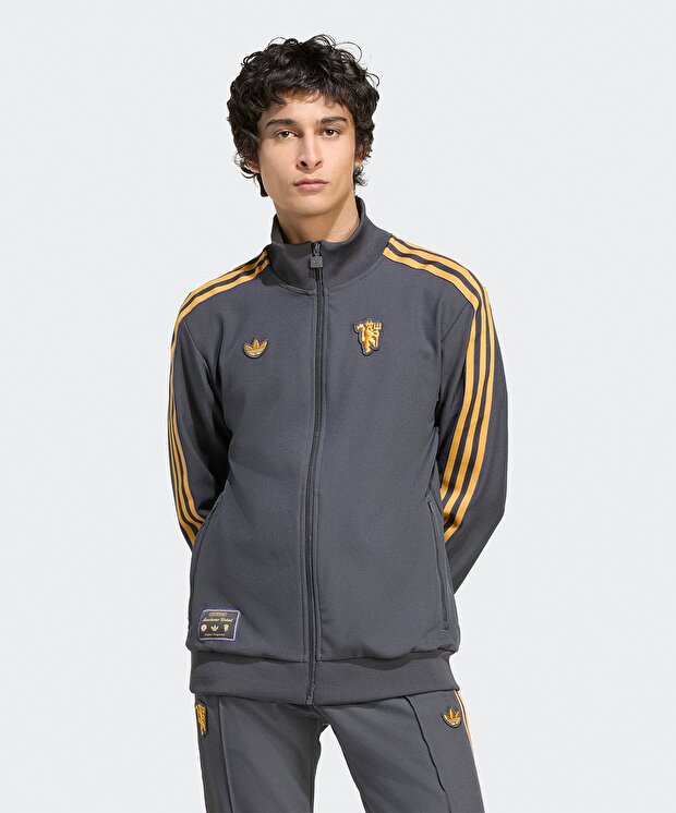 Мужской свитшот adidas Manchester United Terrace Icons Track Top