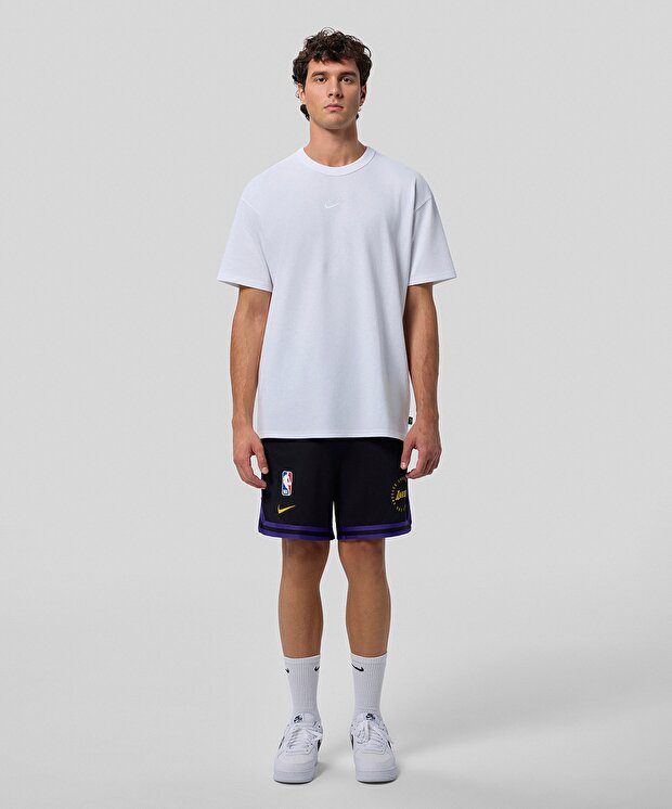 Мужские шорты Nike Los Angeles Lakers DNA Dri-FIT 8 Unlined Pregame Shorts