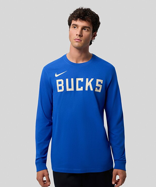 Мужская футболка Nike Milwaukee Essential Logo Long-Sleeve