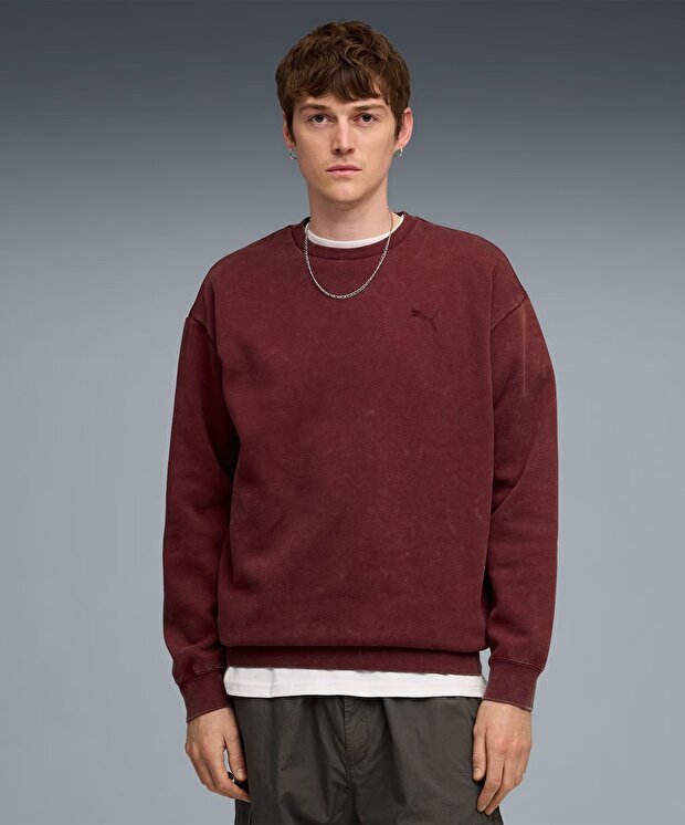 Мужской свитшот Puma Essentials Elevated Wash Crew