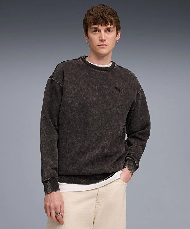 Мужской свитшот Puma Essentials Elevated Wash Crew