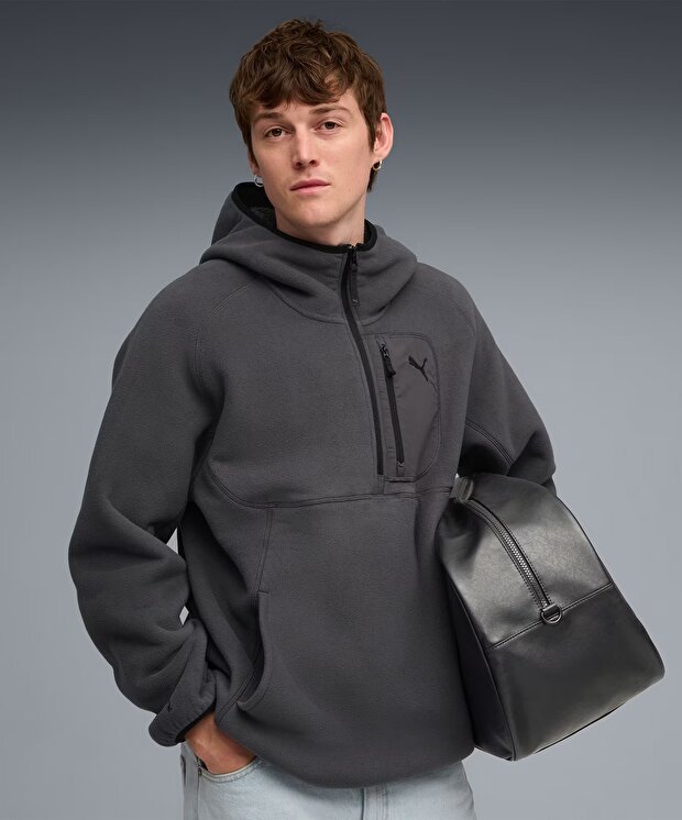 Мужской свитшот Puma Tech Half Zip Hoodie