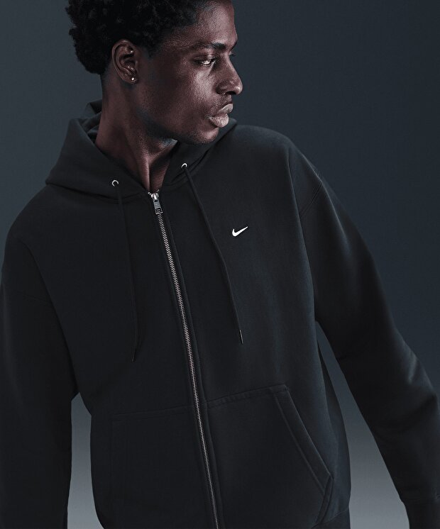 Мужской свитшот Nike Solo Swoosh Full-Zip Fleece Hoodie