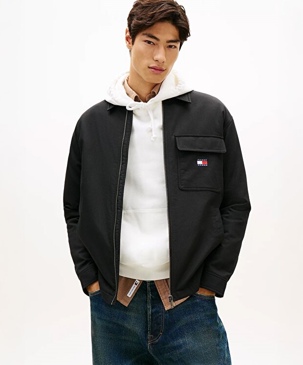 Мужская рубашка Tommy Hilfiger Padded Tech Cord Overshirt