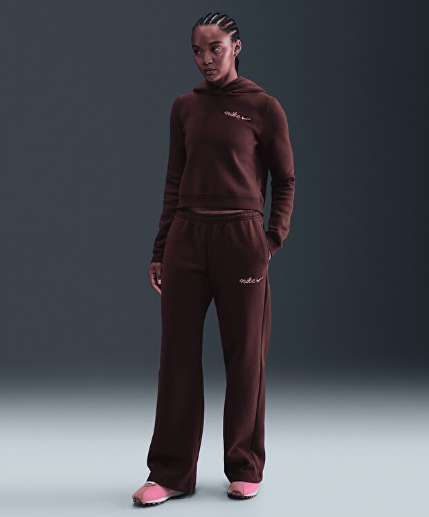 Женские спортивные штаны Nike Sportswear Phoenix Fleece Straight-Leg Sweatpants