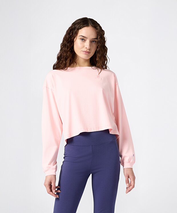 Женский свитшот Champion Icons Wash Long-Sleeve Tee