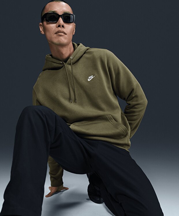 Мужской свитшот Nike Club Pullover Fleece Hoodie