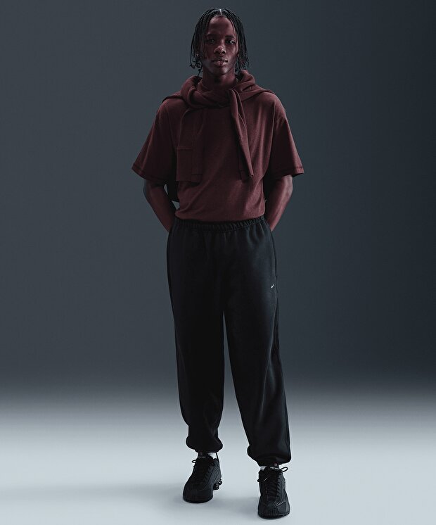 Мужские спортивные штаны Nike Solo Swoosh Cuffed Fleece Pants