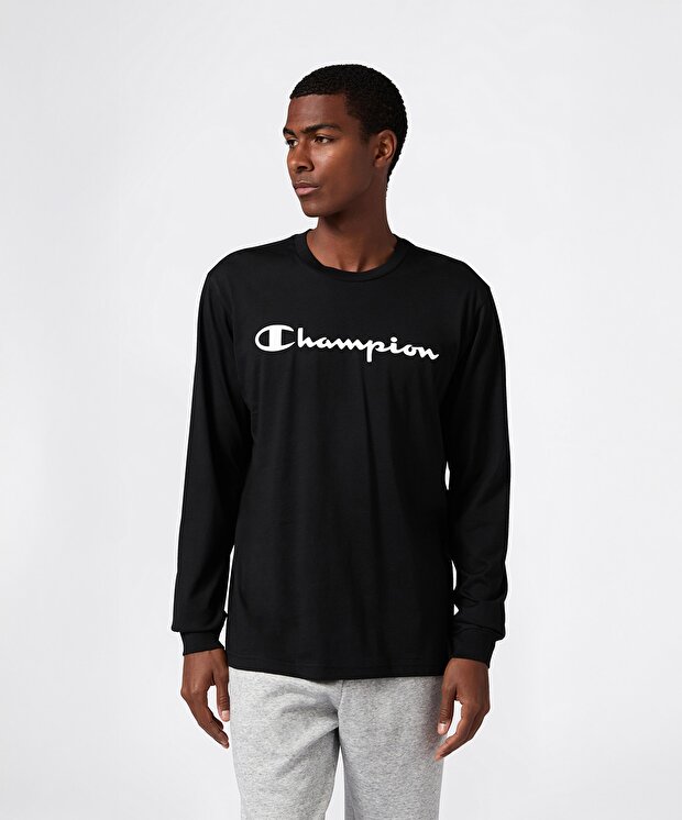 Мужская футболка Champion Script Shop Long-Sleeve Tee