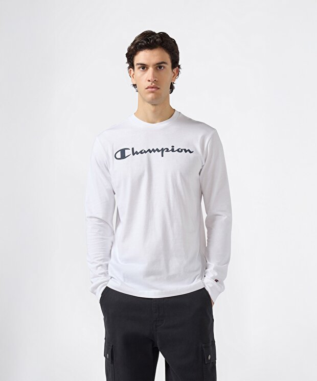 Мужская футболка Champion Script Shop Long-Sleeve Tee