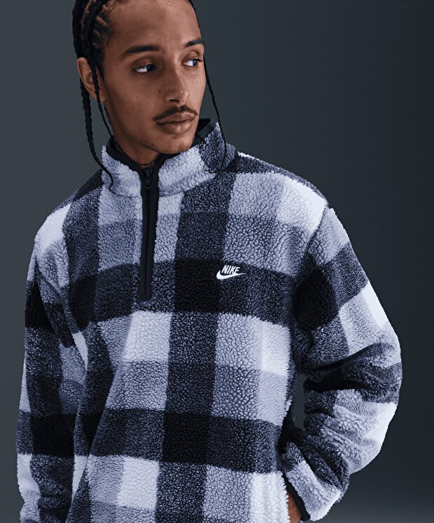 Мужской свитшот Nike Club Winterized Half-Zip