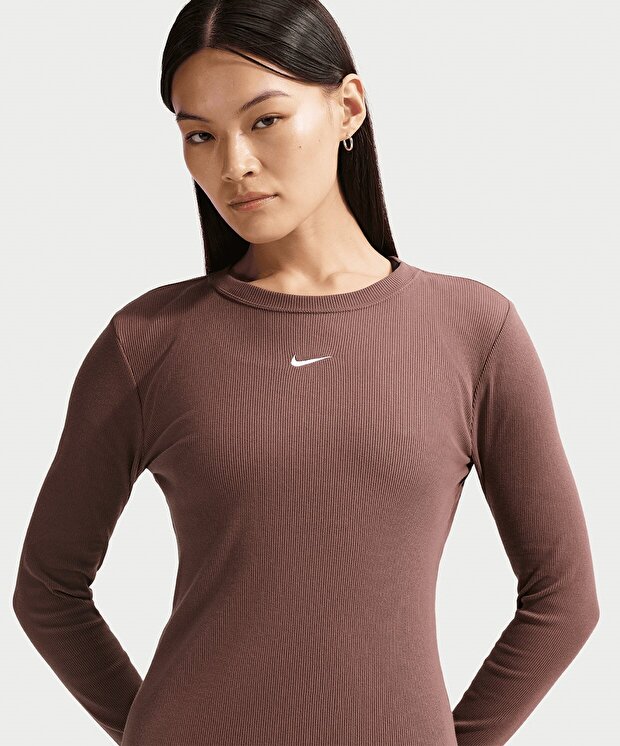 Женский свитшот Nike Sportswear Tight Long-Sleeve Ribbed