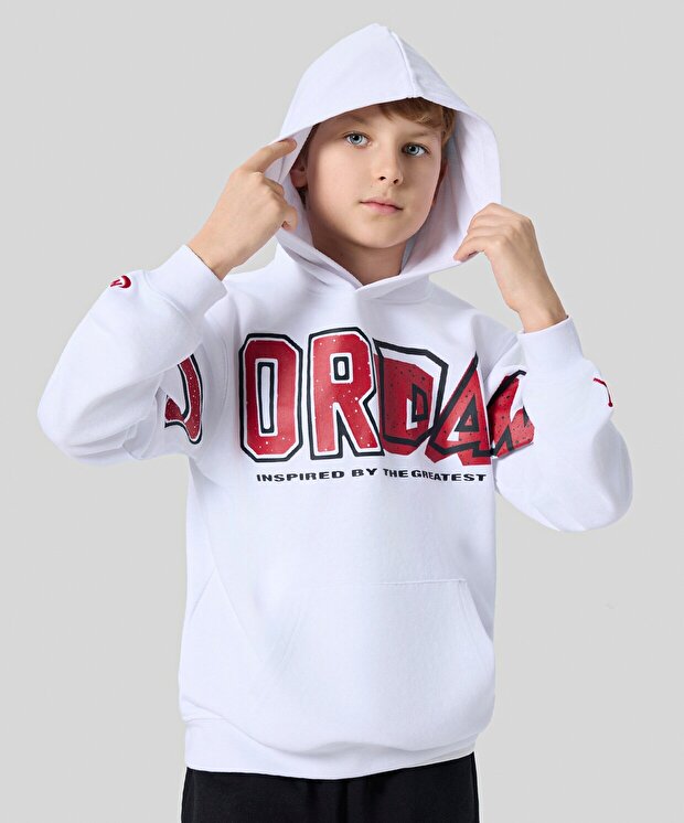 Детский свитшот Jordan In The Paint Fleece Pullover Hoodie