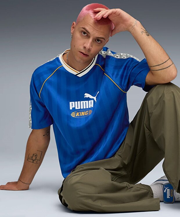 Мужская футболка Puma King Relaxed Football Jersey для футбола