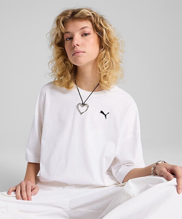 Женская футболка Puma Wardrobe Essentials Oversized