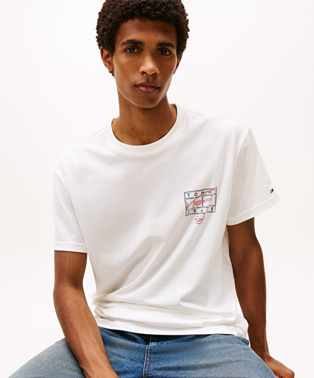 Мужская футболка Tommy Hilfiger Regular Sign Spray