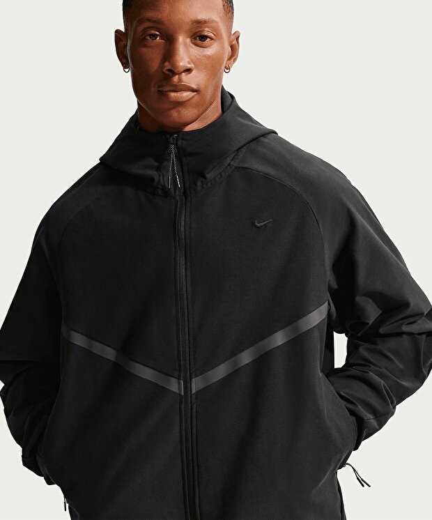 Мужская куртка Nike Tech Shori Knit Full-Zip Windrunner для бега