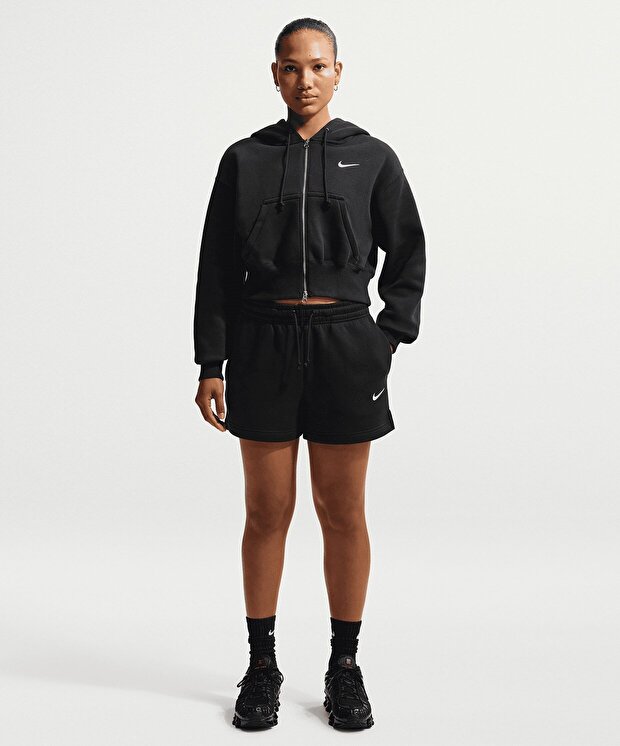Женские шорты Nike Sportswear Phoenix Fleece Mid-Rise Shorts