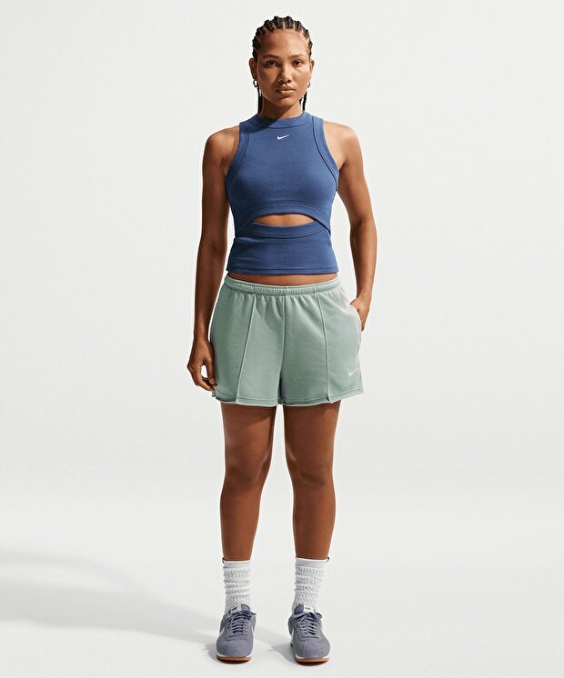 Женские шорты Nike Sportswear Chill Terry Mid-Rise French Terry Shorts